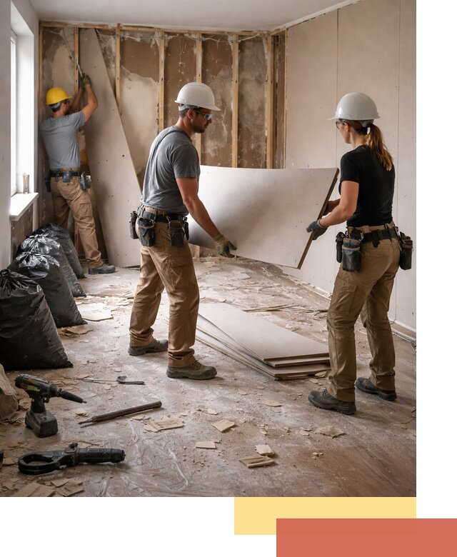 Демонтаж стеновых панелей в Крымске быстро и аккуратно