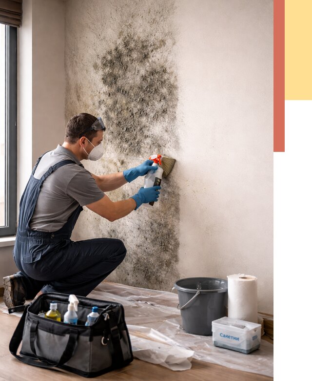 Удаление плесени со стен в Крымске от 2228 руб. — быстро и недорого | ОТДЕЛОЧНИК-Крм