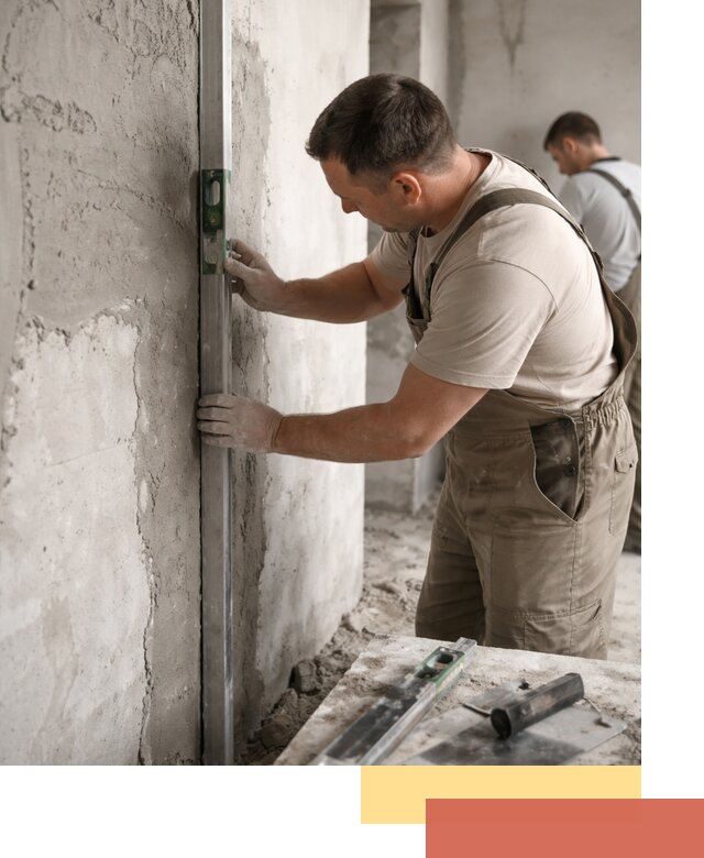 Установка штукатурных маяков в Крымске с гарантией качества