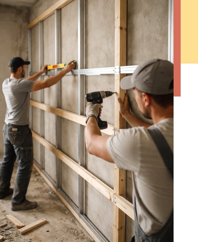 Устройство обрешетки под панели в Крымске от 2176 руб. — монтаж под ключ | ОТДЕЛОЧНИК-Крм