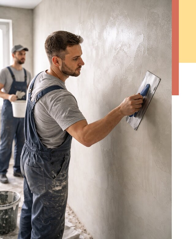 Глянцевание штукатурки стен в Крымске от 7772 руб. — услуги и затирка | ОТДЕЛОЧНИК-Крм