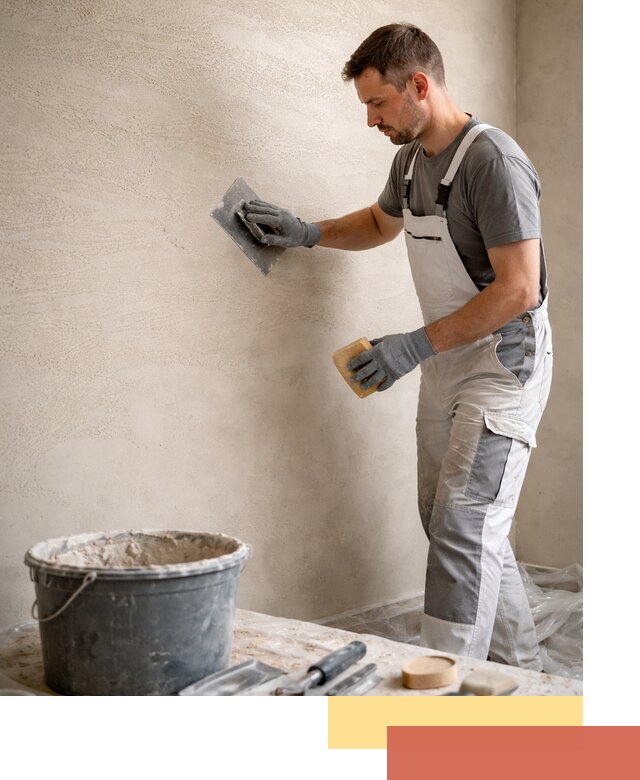 Декоративная штукатурка травертин в Крымске для стен и потолков