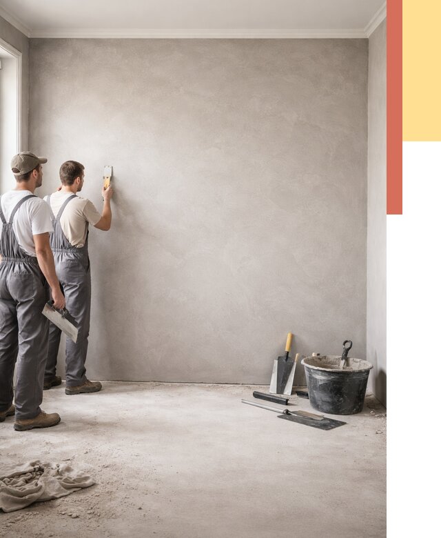 Микробетон на стены в Крымске от 1295 руб. — нанесение и отделка | ОТДЕЛОЧНИК-Крм