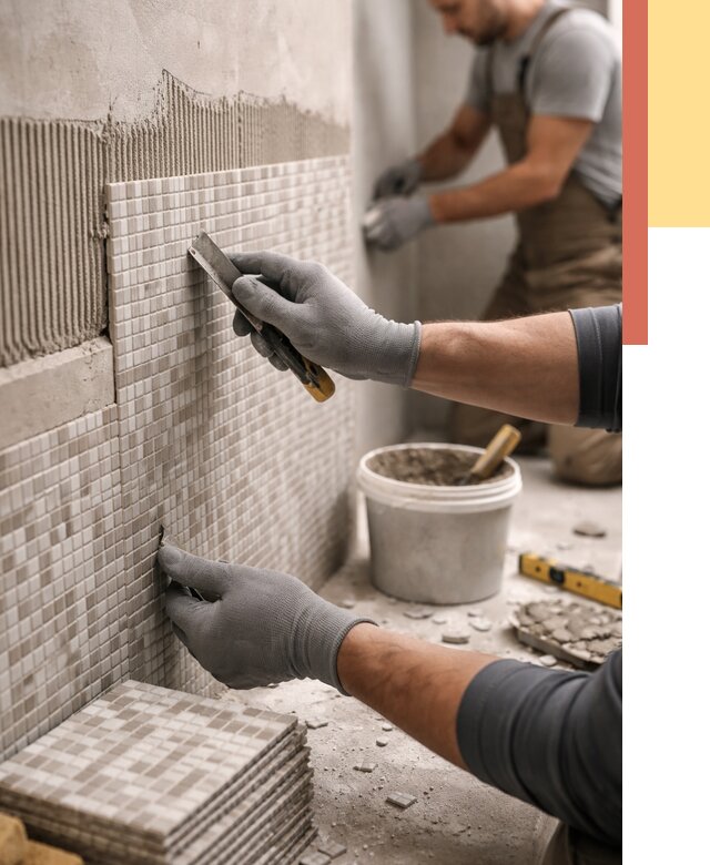 Облицовка стен мозаикой в Крымске от 3316 руб/м2 — укладка мозаики на стены | ОТДЕЛОЧНИК-Крм