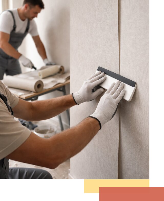 Поклейка обоев под покраску в Крымске профессионально и быстро