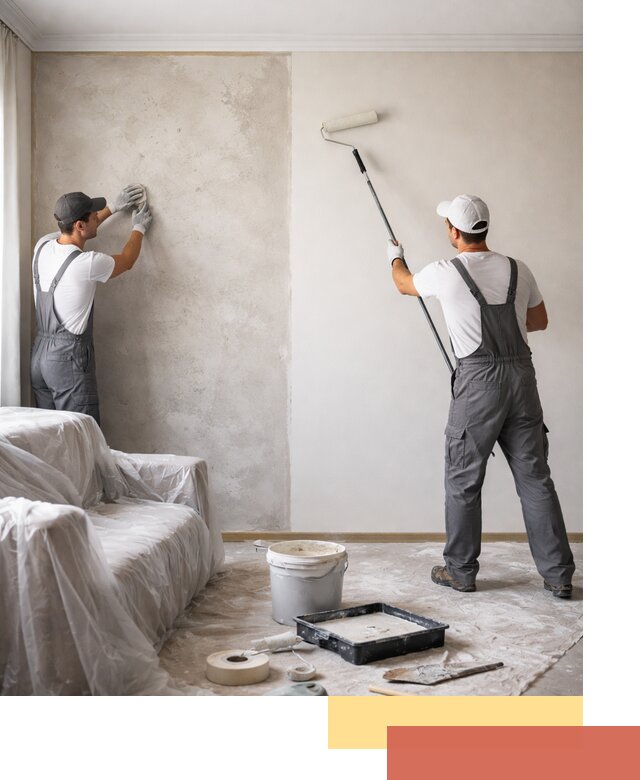 Покраска стен антивандальной краской в Крымске