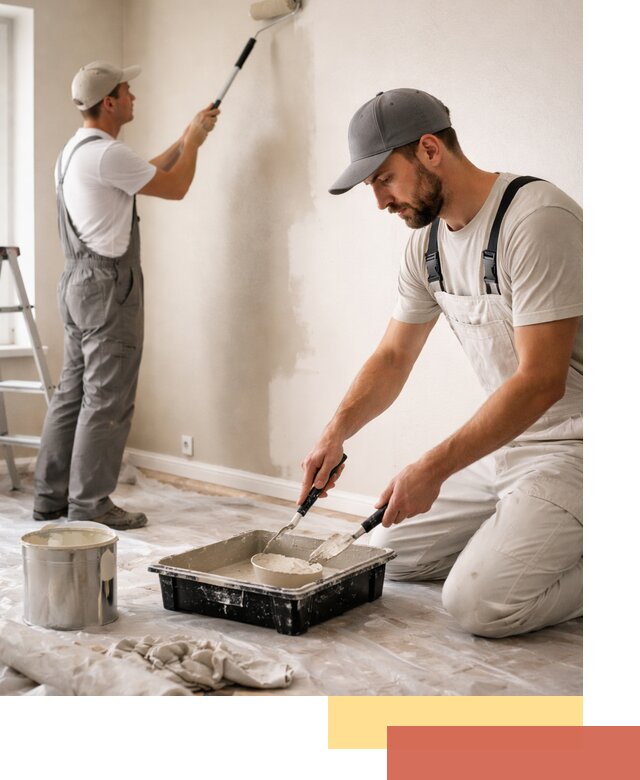 Покраска стен в квартире в Крымске — профессионально и аккуратно