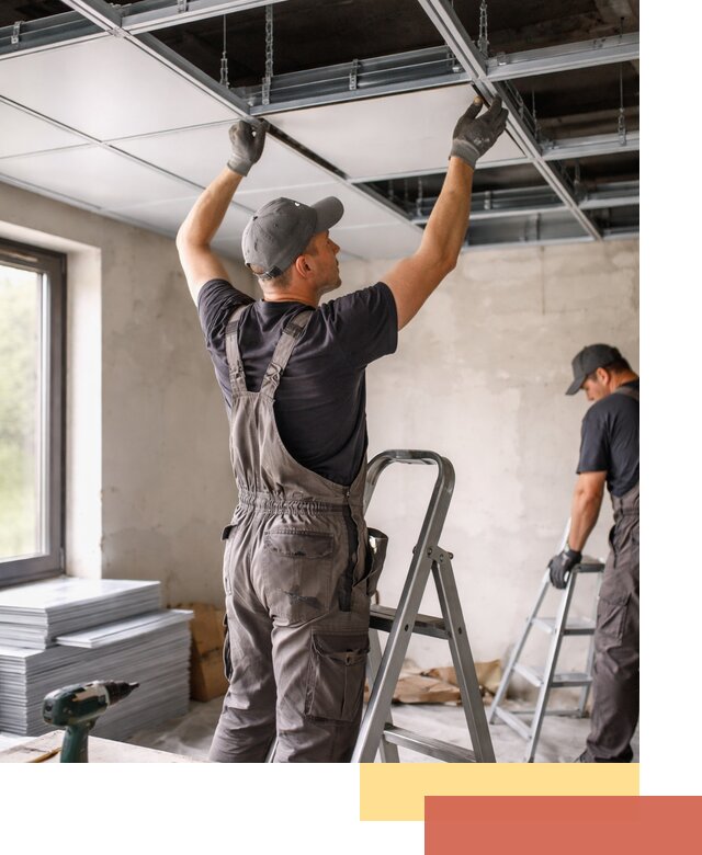 Монтаж кассетного потолка в Крымске качественно и быстро