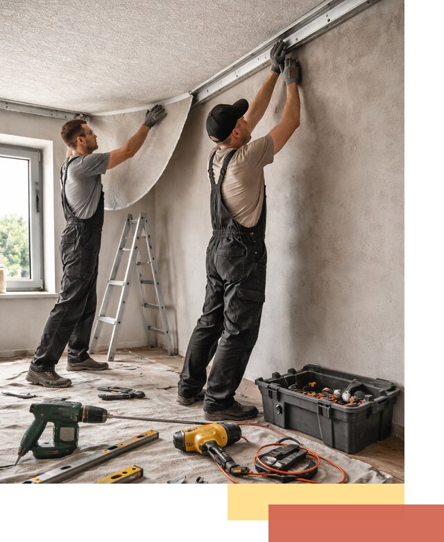 Монтаж фактурного натяжного потолка в Крымске качественно и быстро