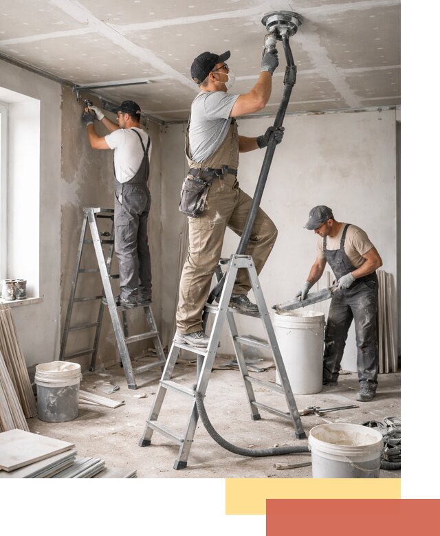 Ремонт потолка из гипсокартона в Крымске: быстрый и качественный монтаж