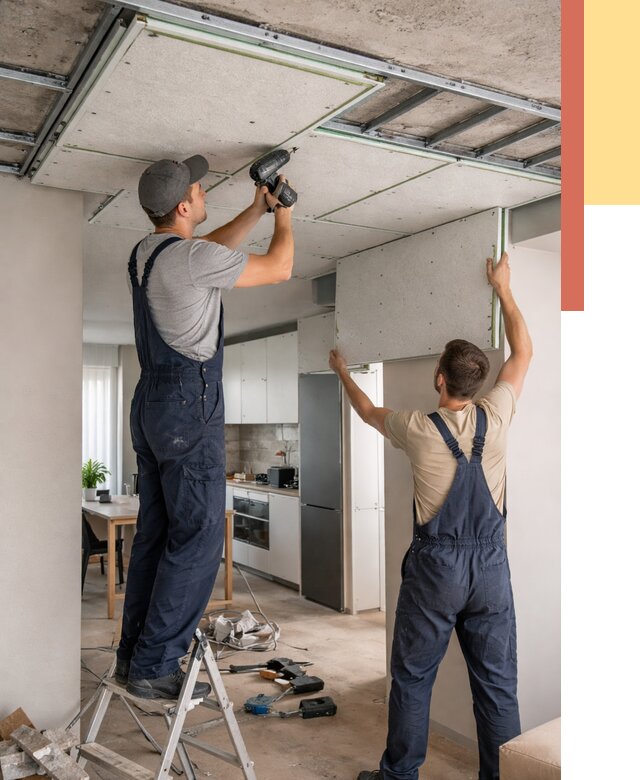 Шумоизоляция потолка панелями зипс в Крымске от 1917 руб. под ключ | ОТДЕЛОЧНИК-Крм